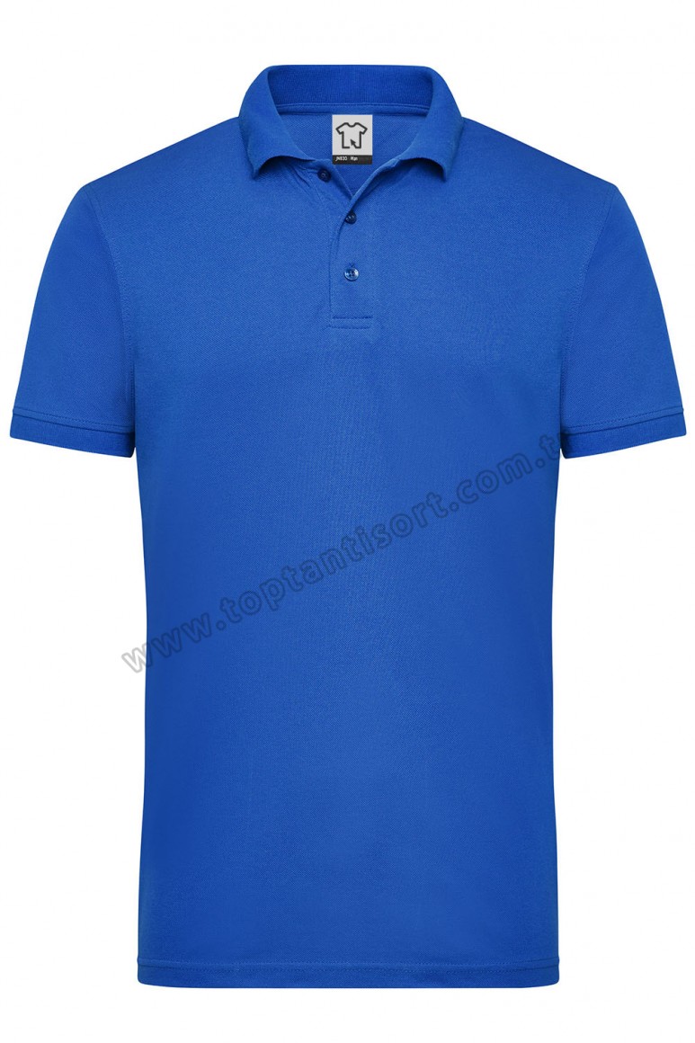Polo Yaka Mavi İş Tişörtü