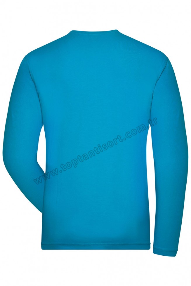 Sweatshirt Uzun Kollu Turkuaz