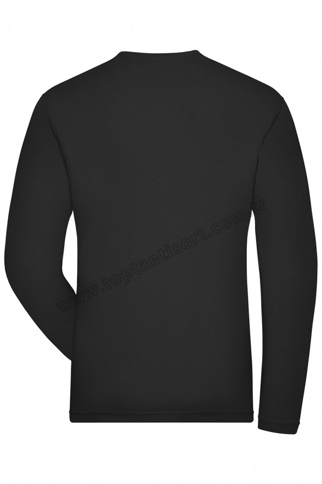 Uzun Kollu Sweatshirt Siyah