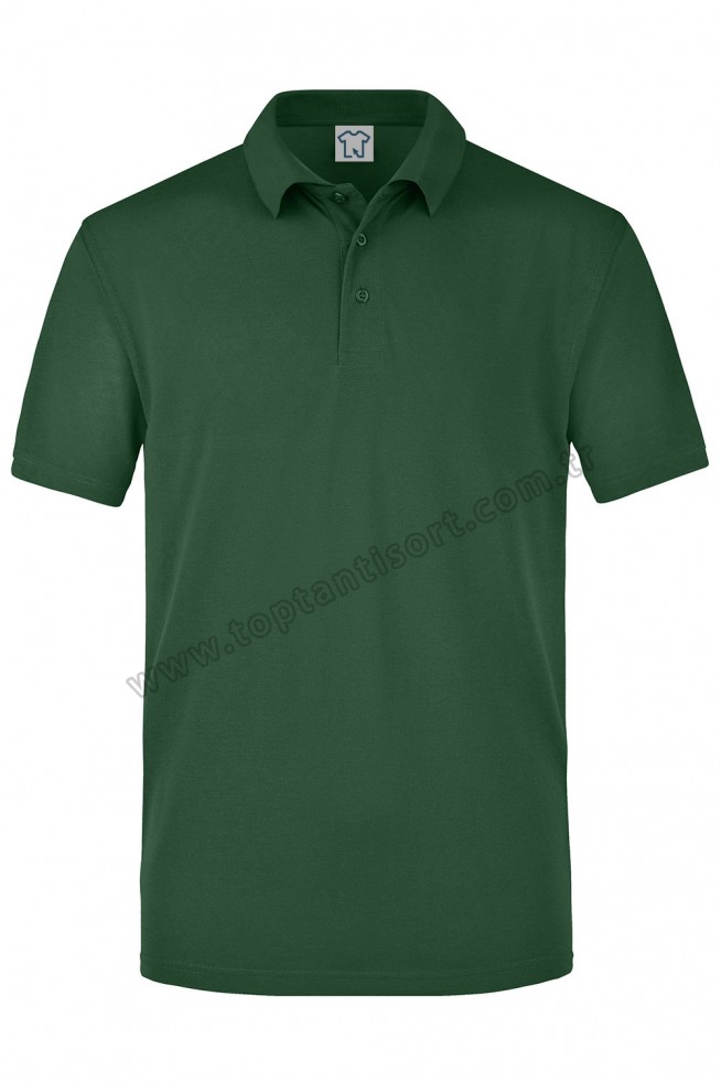 Polo Yaka Yeşil Promosyon