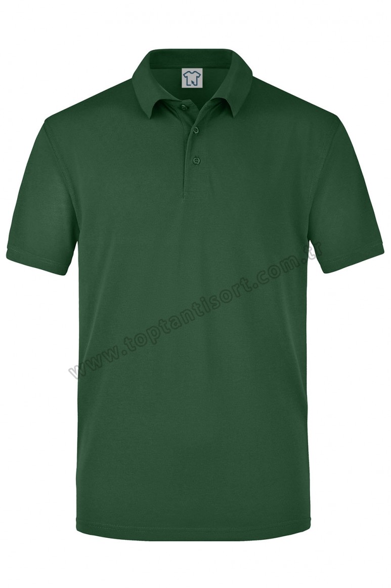 Polo Yaka Yeşil Promosyon