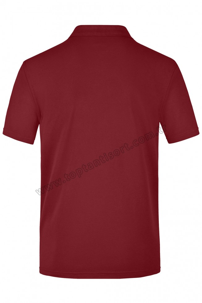 Bordo Promosyon Tişört Polo Yaka
