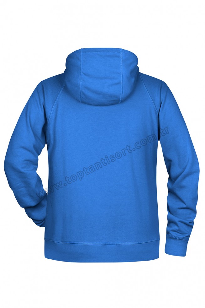 Sweatshirt Kapüşonlu Açık Mavi