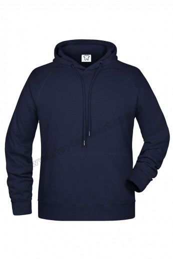 Lacivert Kapüşonlu Sweatshirt Toptan