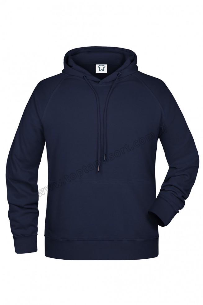 Lacivert Kapüşonlu Sweatshirt Toptan