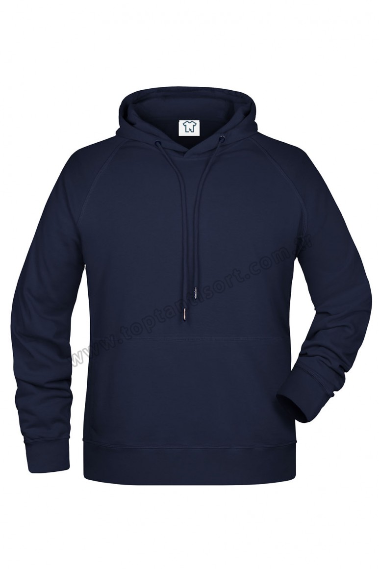Lacivert Kapüşonlu Sweatshirt Toptan