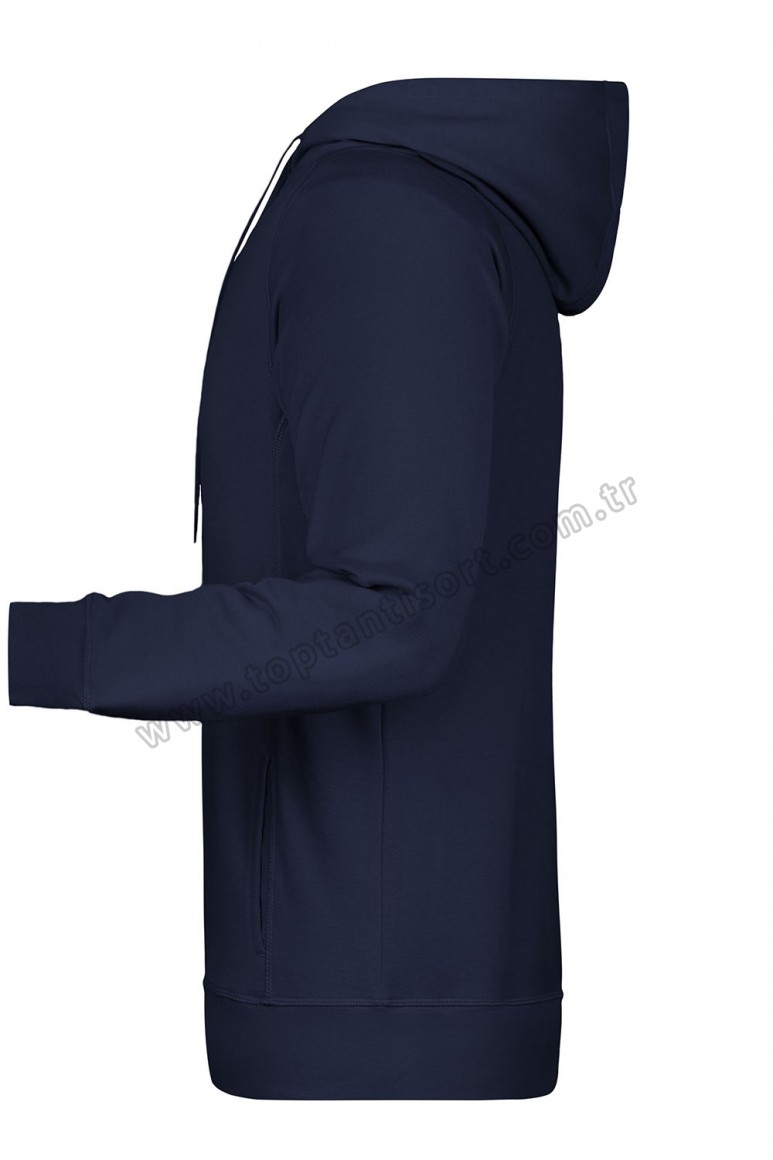 Lacivert Kapüşonlu Sweatshirt Toptan
