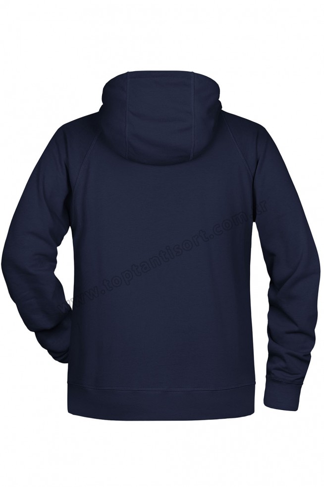 Lacivert Kapüşonlu Sweatshirt Toptan